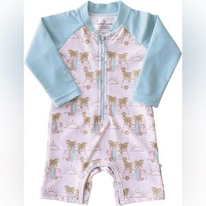 Caden Lane Long Sleeve Rash Guard Swim